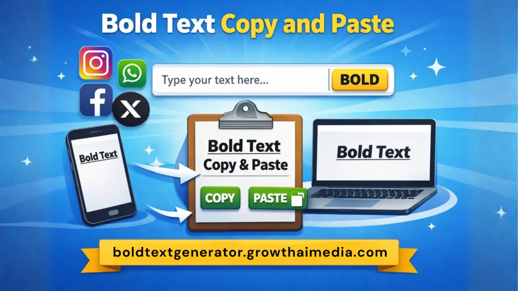 bold text copy and paste