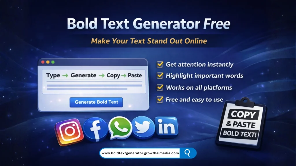 Bold Text Generator Free