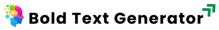 bold text generator logo